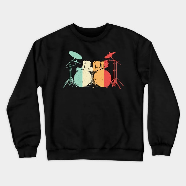 drums Crewneck Sweatshirt by Circle Project